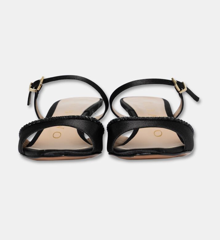 Albano Shoes Raso Satin, Black, Eu-41, Packshot View