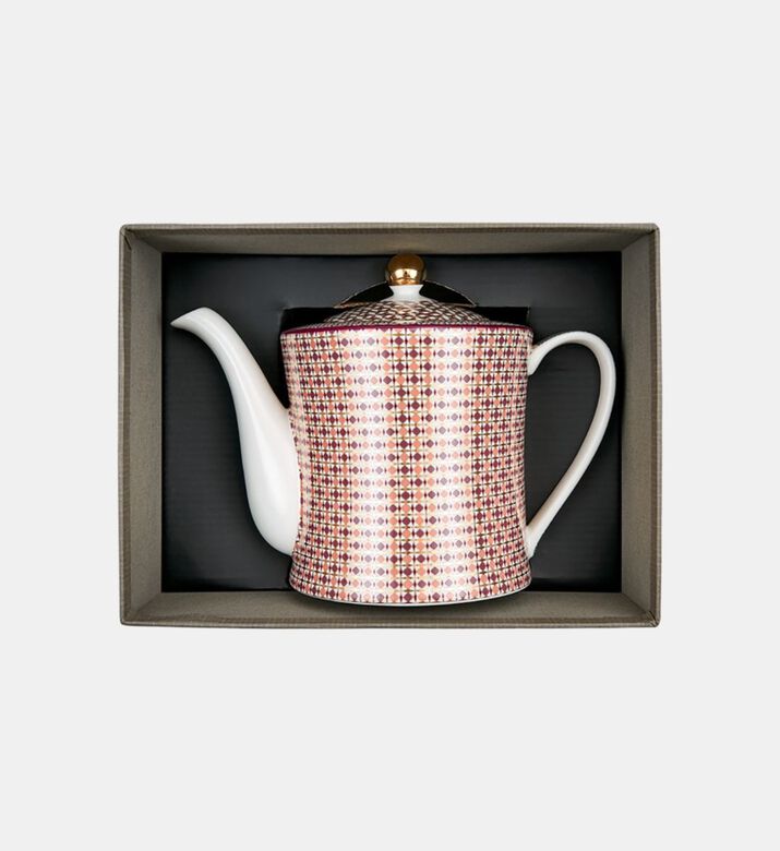 إبريق شاي أوبرا بورسلين بغطاء إبريق شاي أوبرا بورسلين بغطاء