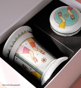 Silsal Burner Trinket Box Gift Set, Packshot View