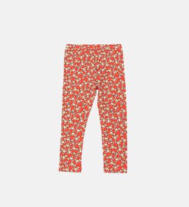 All-over Teddy Bear-print Leggings