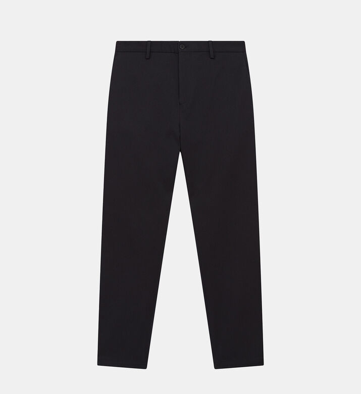 Slim-cut Twill Trousers
