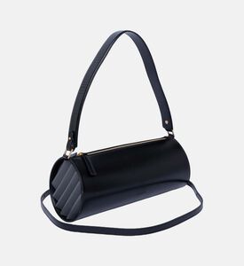 Tube Cylindric Leather Handle Bag Tube Cylindric Leather Handle Bag