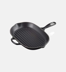 Le Creuset Grillit Cast Iron Oblong Skillet, Red, 32-cm, Packshot View