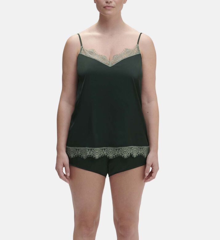 Satin Secrets Lace Night Shorts