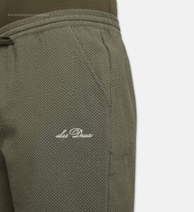 Les Deux Drawstring Closure Regular-fit Shorts, Green, L, Model View