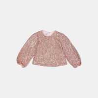 Girl Sequin Embellished Top