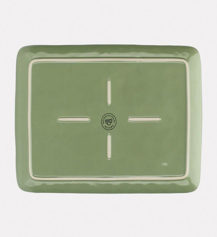 Thun Tray Concerto Verde Oliva, Green, 36x26,5-cm, Packshot View