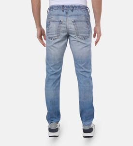 بنطال جينز برباط إغلاق