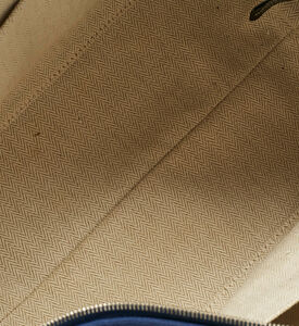 Hermes Preowned Hermes Marine Canvas Large Bride-a-brac Pouch, Packshot View