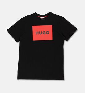 Hugo Casual Short-sleeve T-shirt, Black, 16y, Packshot View