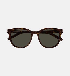 Acetate Square Tortoiseshell Frame Sunglasses 56