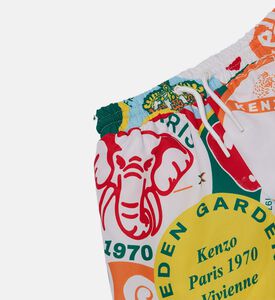 شورت سباحة بطبعة رسومات على كامله