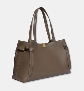 Yuzefi Gyoza Leather Top Handle Tote Bag, Packshot View