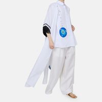 Eye-and-evil Eyes Flow Kaftan