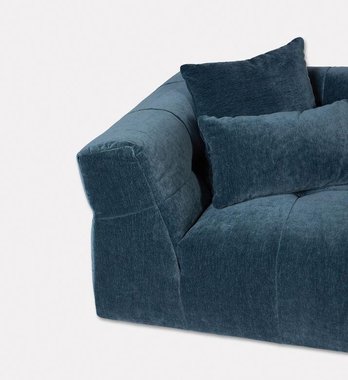 Home Deco and More Casual Wide Track Arms Sofa, Dark-blue, Packshot View