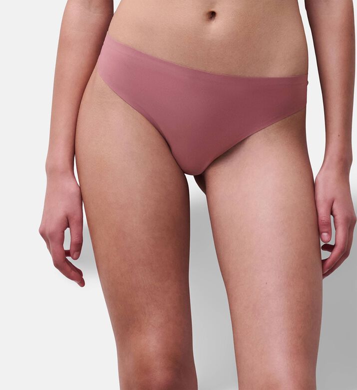 Chantelle Thong, Purple, Model View