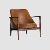Luxor Oak Wood Arm Chair