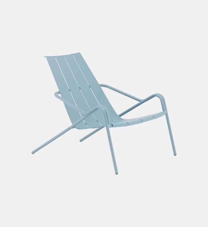 Ezeis Fleole Aluminum Low Chair, Blue, Packshot View