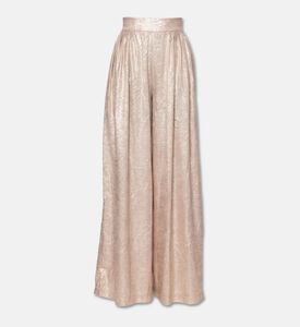Poca and Poca Metallic Wide-leg Pants, Packshot View