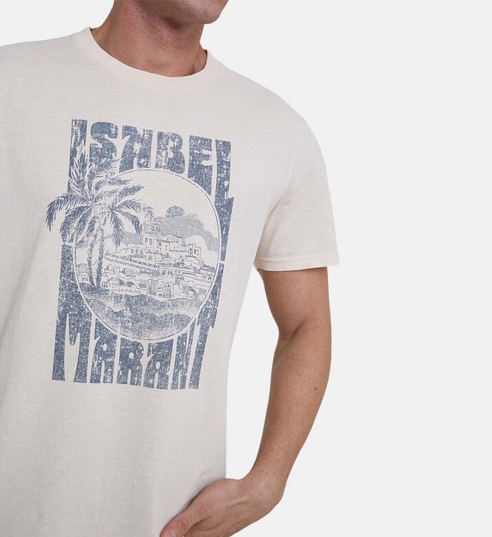 Tropical-inspired Print T-shirt