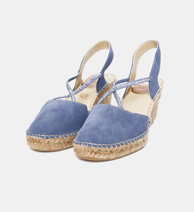 صندل ويدج مزيّن بأحجار الراين