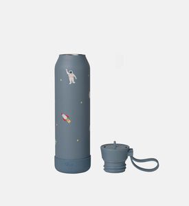 Spaceship-print Water Bottle