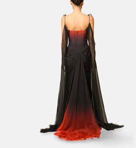 Zeena Zaki Dress Long, Model View