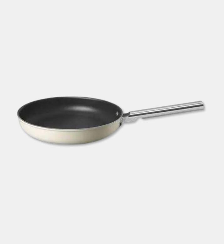 Smeg Ceramic-coated Long Handle Frying Pan, Packshot View