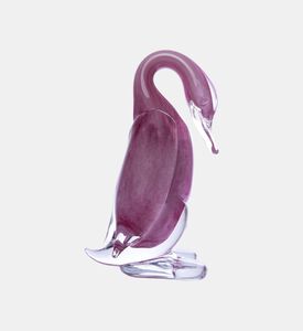 بطة ننظر إلى أسفل النحت الكريستال