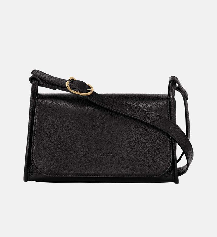 Leather Crossbody Flap Bag