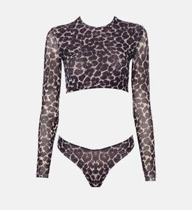 Godalia All-over Leopard-print Swimsuit, Packshot View Godalia All-over Leopard-print Swimsuit, Packshot View