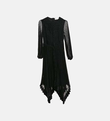 Zimmermann Swiss Dots Lace Chiffon Espionage Midi Dress S Preowned