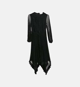 Zimmermann Swiss Dots Lace Chiffon Espionage Midi Dress S Preowned Zimmermann Swiss Dots Lace Chiffon Espionage Midi Dress S Preowned