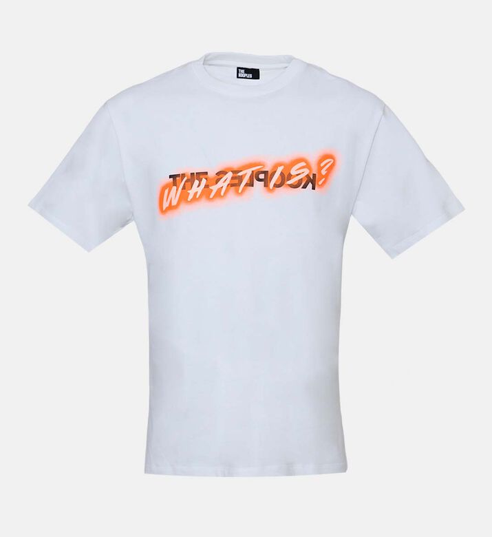 تيشيرت قطن نيون وات إز