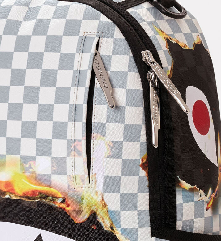 Sprayground Check Melt Dlxsv Backpack, Packshot View