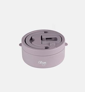 Logo-print Leak-proof Lid Food Jar