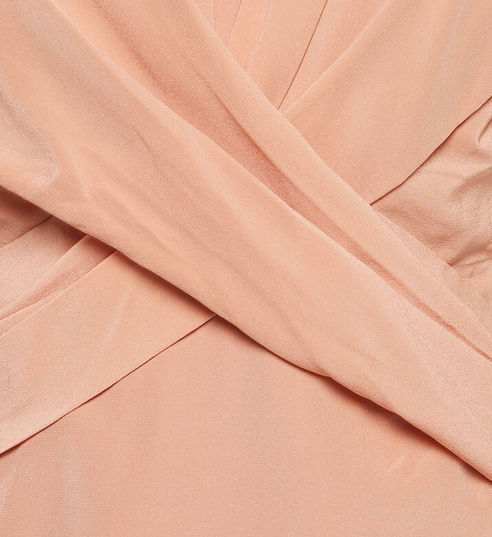 Zimmerman Silk Drape Detail Midi Dress, Packshot View Zimmerman Silk Drape Detail Midi Dress, Packshot View
