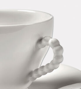 Serax Perle Fine Cup Saucer, Packshot View