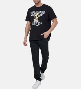 بنطال جينز بساق مستقيمة