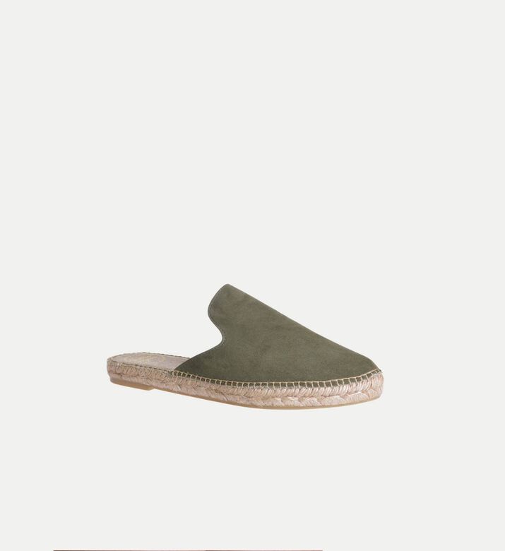 Toni Pons Ona-a Suede Leather Flat Mule Espadrille, Packshot View