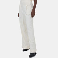Pleated Wide-leg Pants