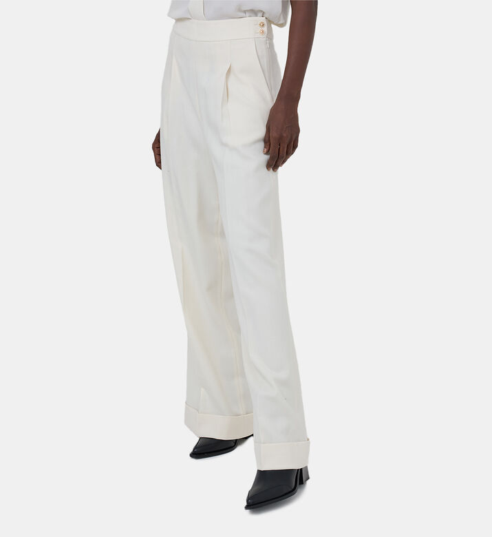 Pleated Wide-leg Pants Pleated Wide-leg Pants