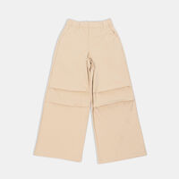 Layered Wide-leg Trousers