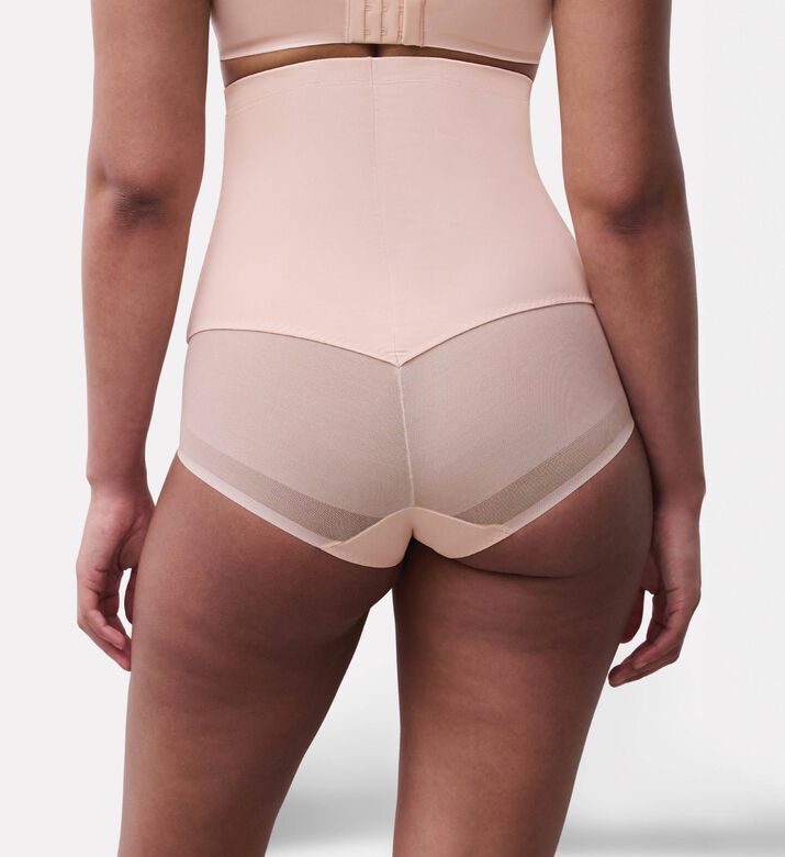 Chantelle Firm Control Shapewear Briefs, Golden-beige, S, Model View