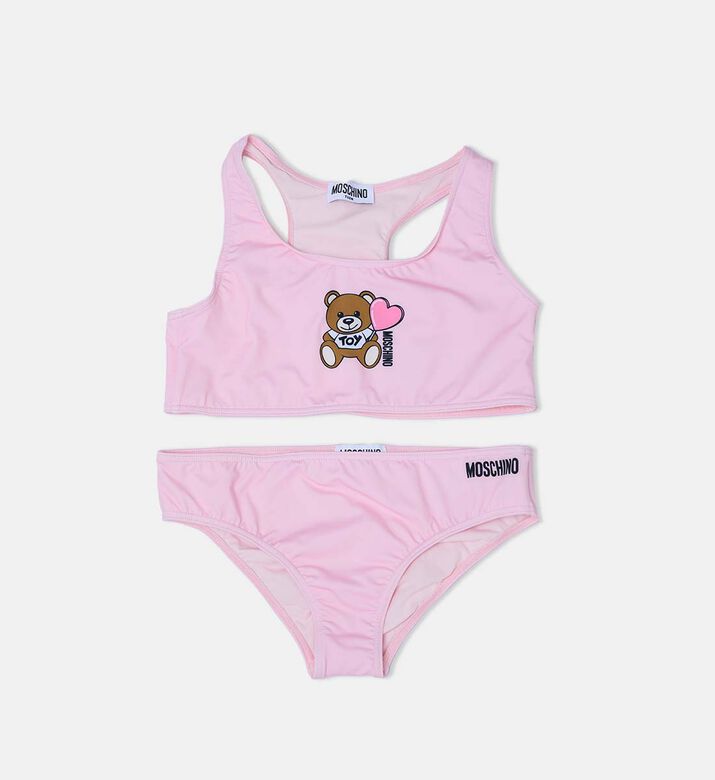 Teddy Bear-print 2-piece Bikini