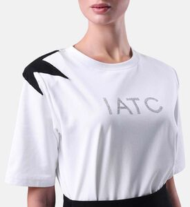 تيشيرت بكم نصفي مزين بنجمة