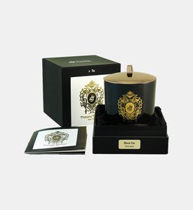 Tiziana Terenzi Black Fire Glass Candle, Packshot View