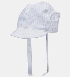 قبعة أطفال قطن مخططة