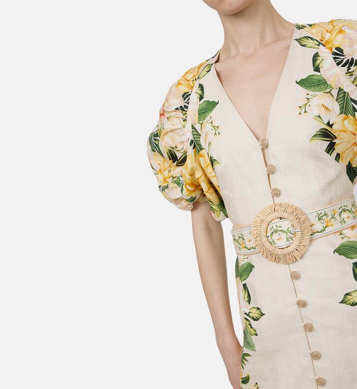 Floral-print Mini Dress Floral-print Mini Dress