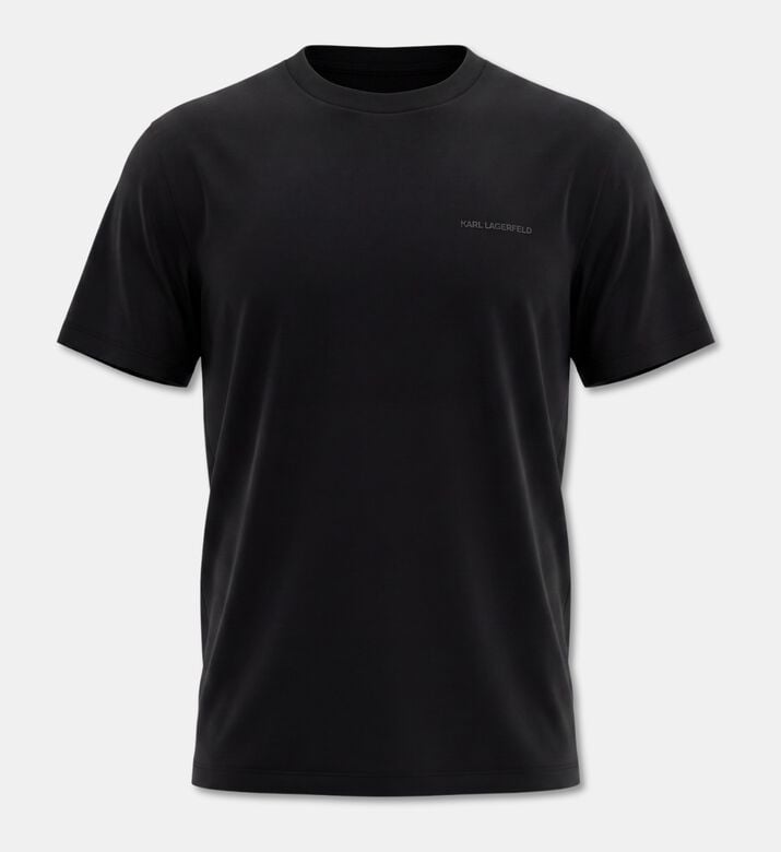 Karl Lagerfeld Cotton Jersey Short-sleeve T-shirt, Packshot View